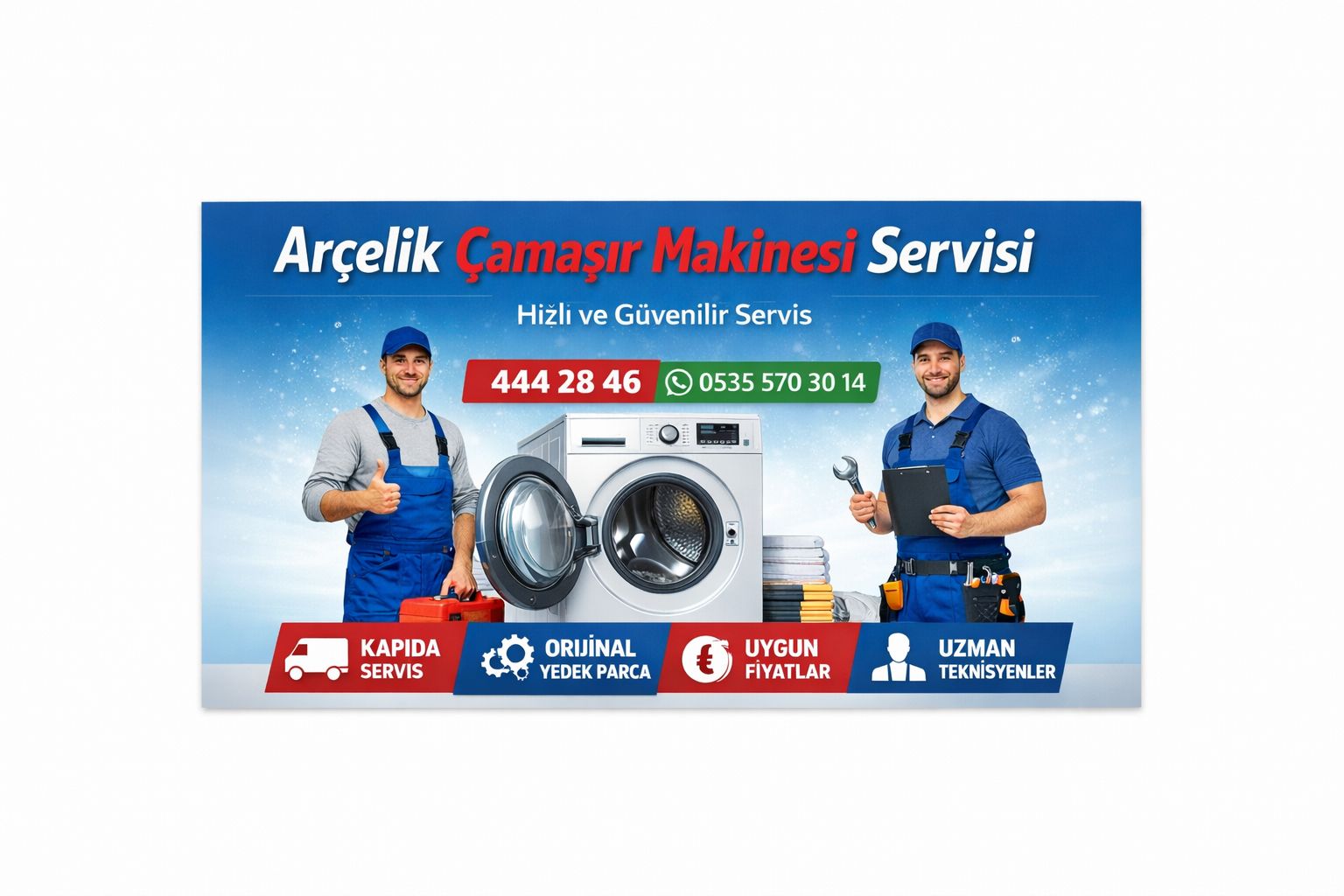 Arçelik Çamaşır Makinesi Servisi